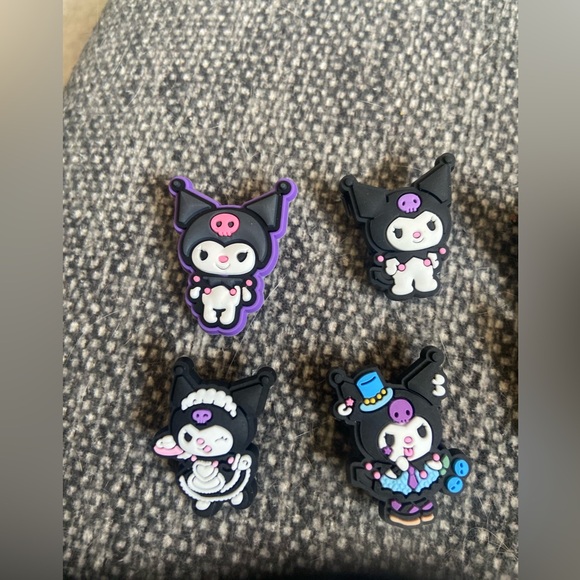 Kuromi Croc charms (6ct) - Picture 2 of 4